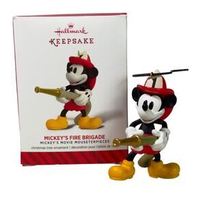 2014 Hallmark Keepsake Ornament - Mickey's Fire Brigade (3rd in the Series)